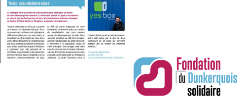 YESBOX soutient Social Smart Garden